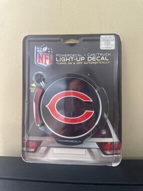 Chicago Bears NFL Powerdecal Light-Up Car/Truck Decal